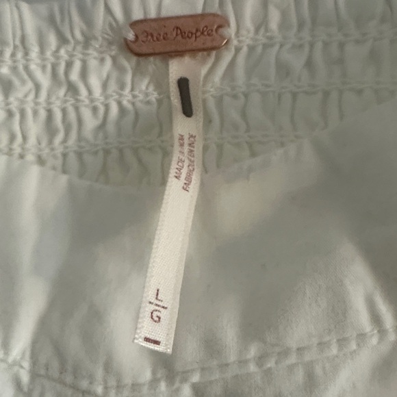 Free People White Raunch sleeve Tunic - Picture 3 of 5